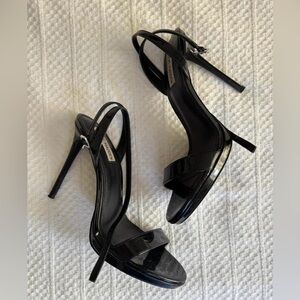 Black Patent Leather Steve Madden Heels